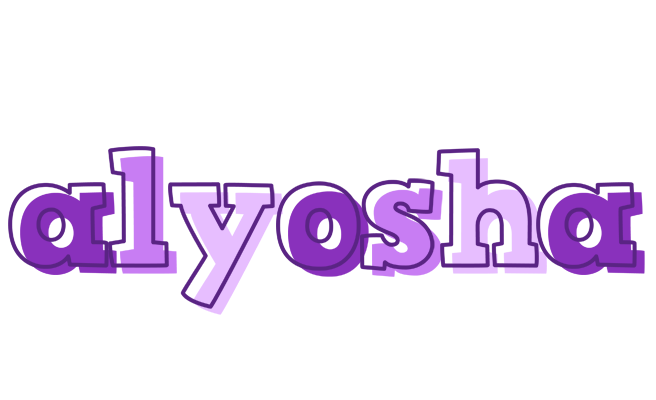 Alyosha sensual logo