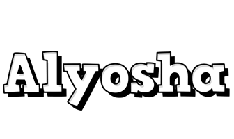 Alyosha snowing logo