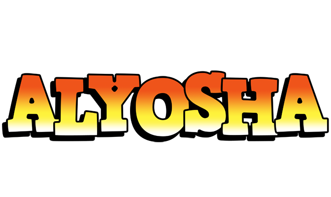 Alyosha sunset logo