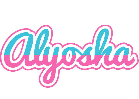 Alyosha woman logo