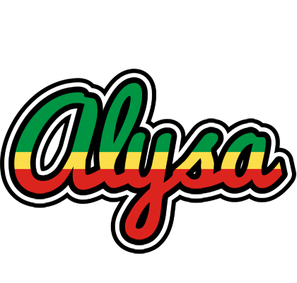 Alysa african logo