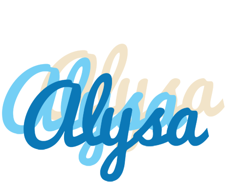 Alysa breeze logo
