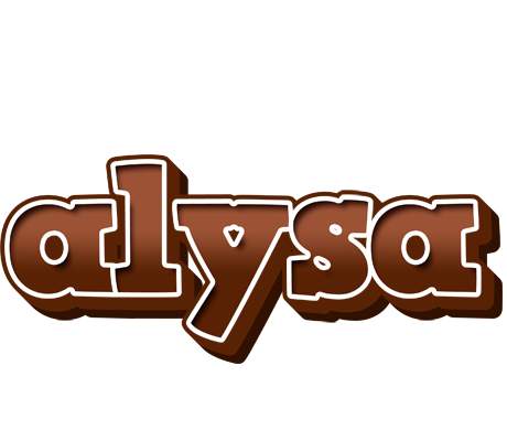 Alysa brownie logo