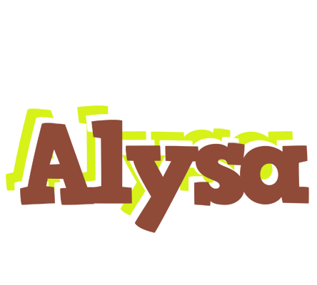 Alysa caffeebar logo