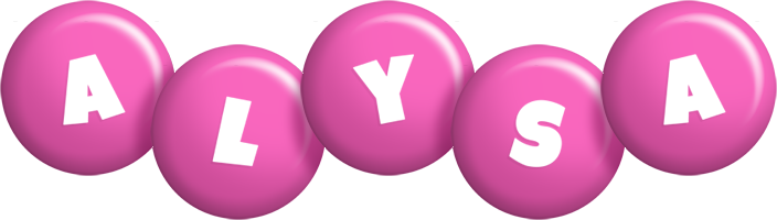 Alysa candy-pink logo