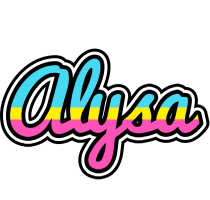 Alysa circus logo