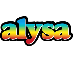 Alysa color logo