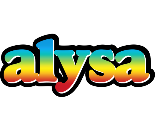 Alysa color logo
