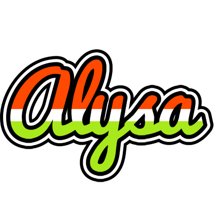 Alysa exotic logo
