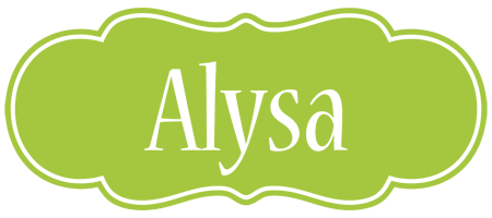 Alysa family logo