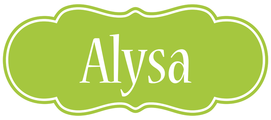 Alysa family logo