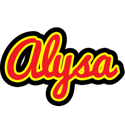 Alysa fireman logo