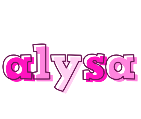 Alysa hello logo