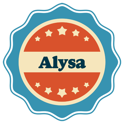 Alysa labels logo