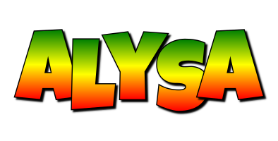 Alysa mango logo