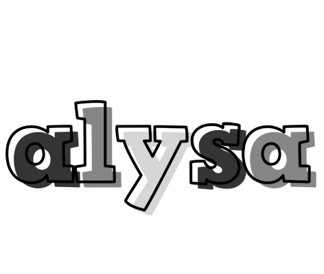 Alysa night logo