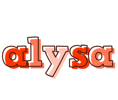 Alysa paint logo