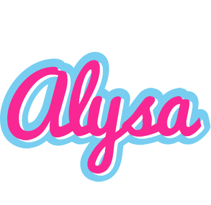 Alysa popstar logo