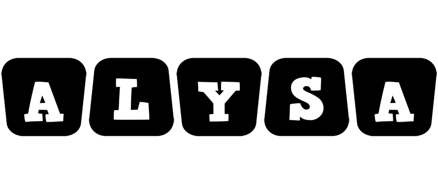Alysa racing logo