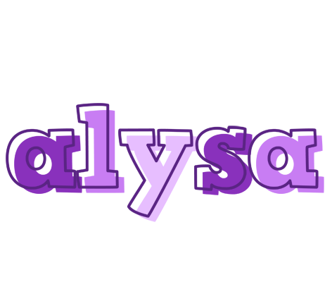 Alysa sensual logo