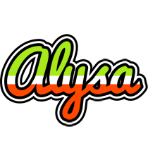 Alysa superfun logo