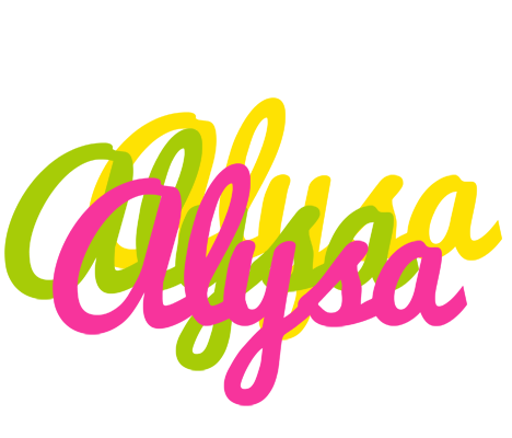 Alysa sweets logo