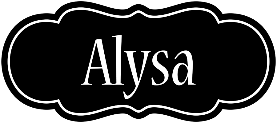 Alysa welcome logo