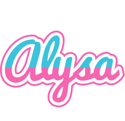 Alysa woman logo