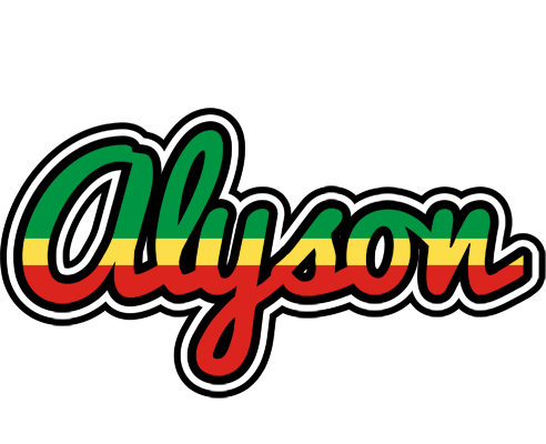 Alyson african logo