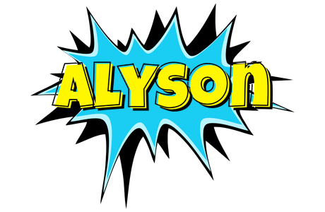 Alyson amazing logo