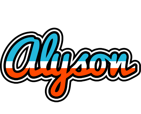 Alyson america logo