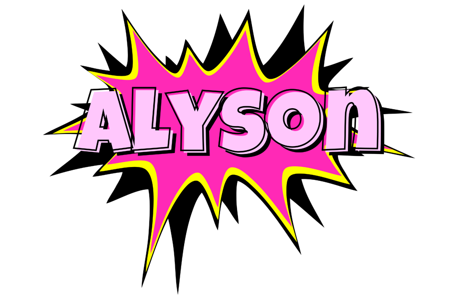 Alyson badabing logo