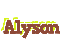 Alyson caffeebar logo