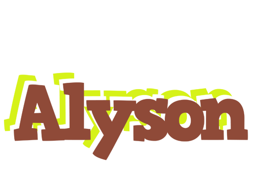 Alyson caffeebar logo