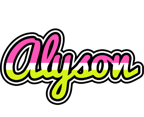 Alyson candies logo