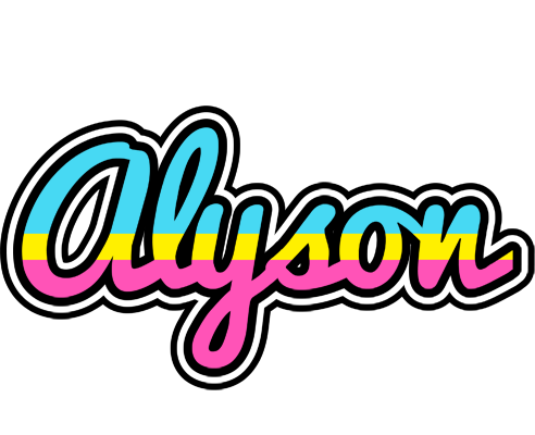 Alyson circus logo