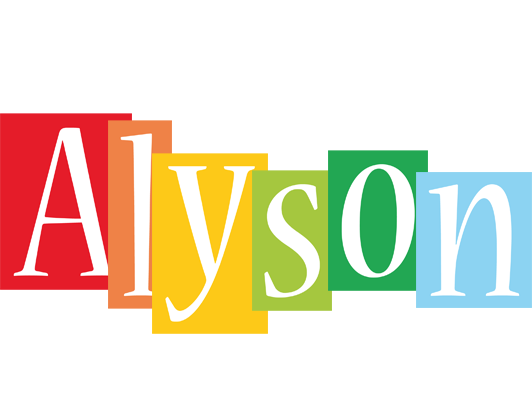 Alyson colors logo