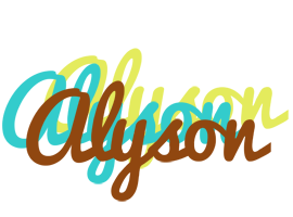 Alyson cupcake logo