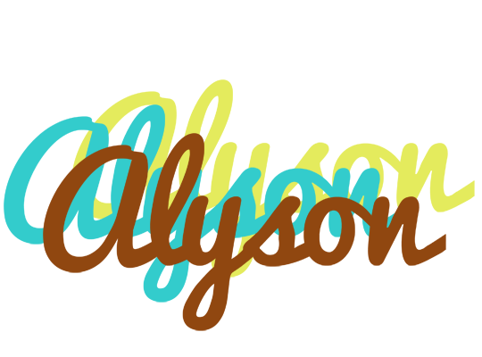 Alyson cupcake logo
