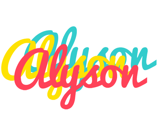 Alyson disco logo