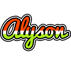 Alyson exotic logo