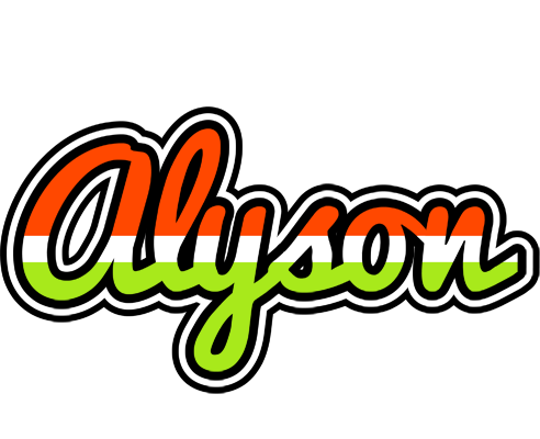 Alyson exotic logo