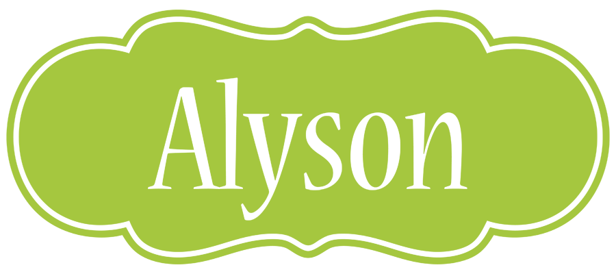 Alyson family logo