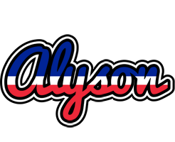 Alyson france logo