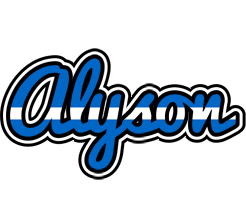 Alyson greece logo