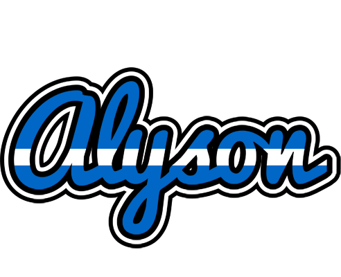 Alyson greece logo