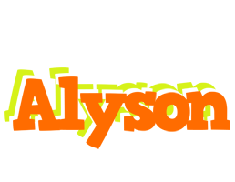 Alyson healthy logo