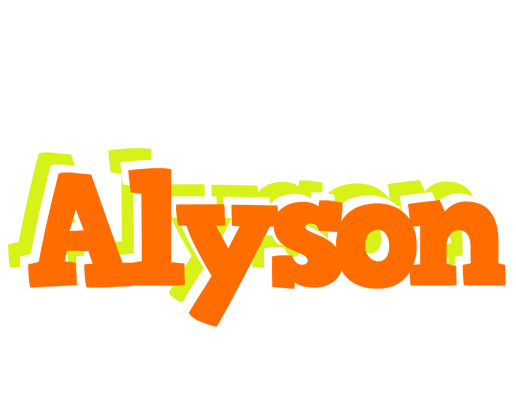 Alyson healthy logo