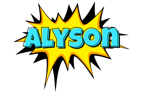 Alyson indycar logo