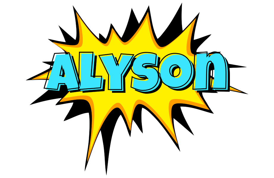 Alyson indycar logo